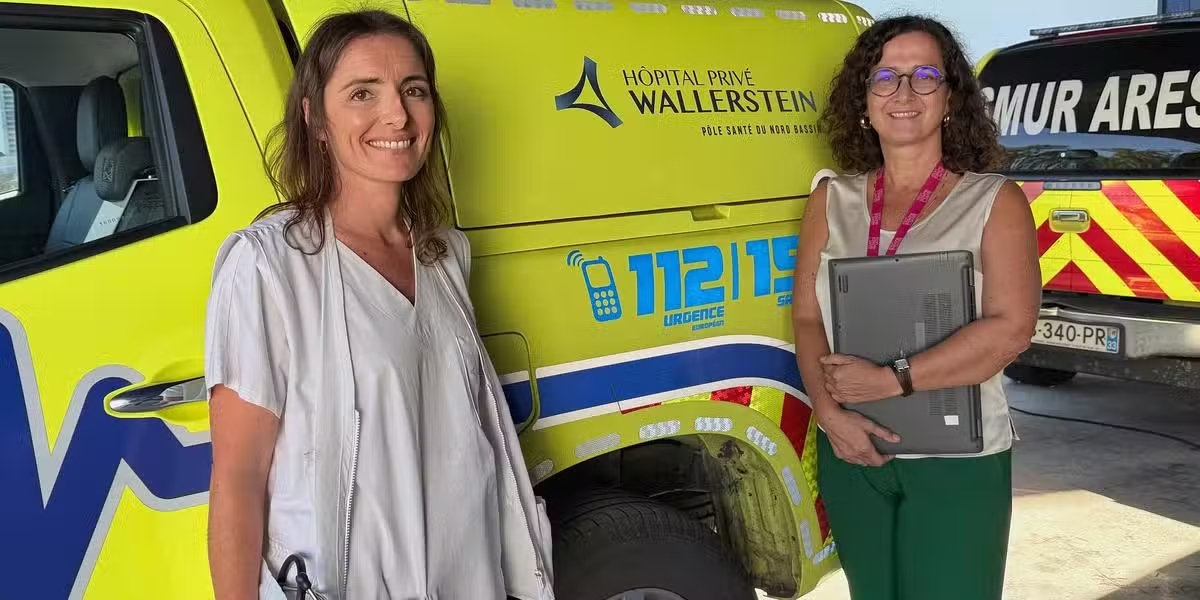 L'après-incendie à l'hôpital d'Arès